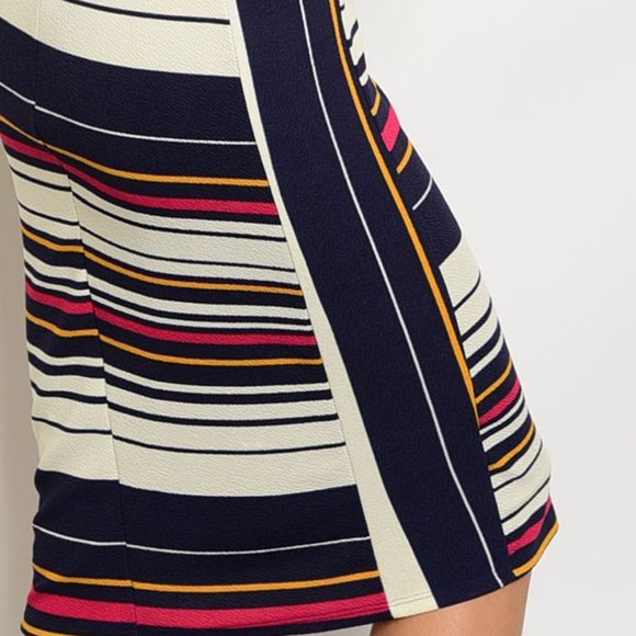 stripe midi sheath dress - Picture 5 of 8